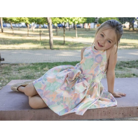 Naxos SS26 Girls Multicolour Dress 7745