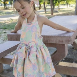 Naxos SS26 Girls Multicolour Dress 7745