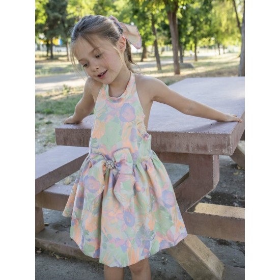 Naxos SS26 Girls Multicolour Dress 7745