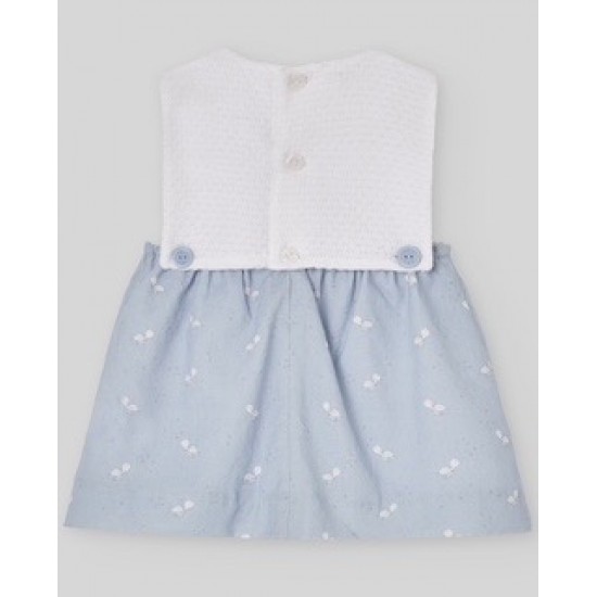 Paz SS26 Blue and White Dress 123420