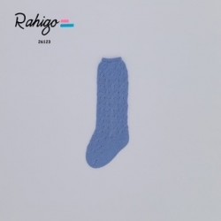 Rahigo SS26 Sky Blue and white socks 26123