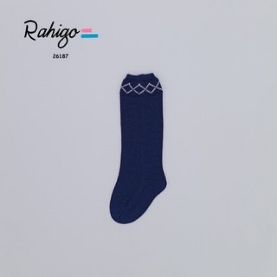 Rahigo SS26 Navy Boys Socks 26187