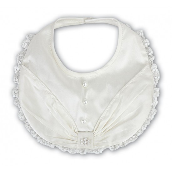 Sarah Louise SS26 003301AAP - Ivory Bib