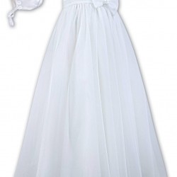 Sarah Louise White Christening Dress & Bonnet 001055 Sarah Louise White Christening Dress & Bonnet 001055