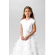 Sarah Louise White Ceremonial Ankle Length Dress 090071