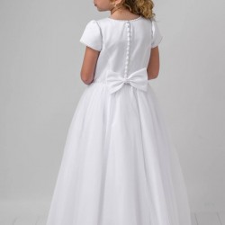 Sarah Louise White Ceremonial Ankle Length Dress 090032 Sarah Louise White Ceremonial Ankle Length Dress 090032