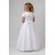 Sarah Louise White Ceremonial Ankle Length Dress 090032