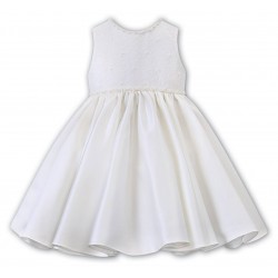 Sarah Louise Ivory Ceremonial Sleeveless Ballerina Dress 070118