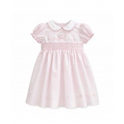 Sarah Louise pink smock dress Sarah Louise pink smock dress