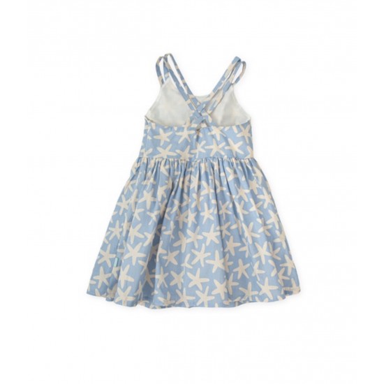 Tutto Piccolo SS26 Girls Porcelain Dress 3210S26 Tutto Piccolo SS26 Girls Porcelain Dress 3210S26