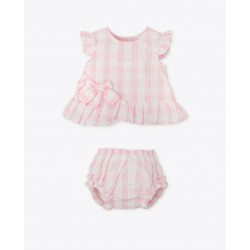Tutto Piccolo SS26 Girls Pink 2 Pieces set 2723S26