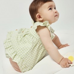 Tutto Piccolo SS26 Girls Lime Dress and Pants Set 1223S26