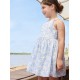 Tutto Piccolo SS26 Girls Porcelain Dress 3210S26 Tutto Piccolo SS26 Girls Porcelain Dress 3210S26