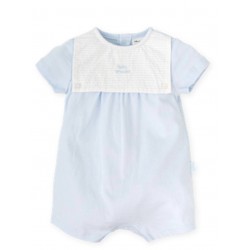 Tutto Piccolo SS26 Boys Sky Blue Romper 2427S26