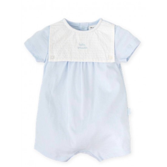 Tutto Piccolo SS26 Boys Sky Blue Romper 2427S26