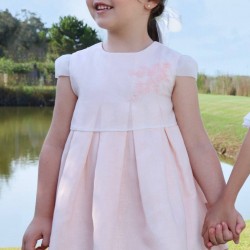 Tutto Piccolo SS26 Girls Petal Dress 3202S26