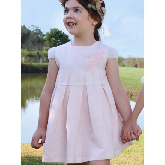 Tutto Piccolo SS26 Girls Petal Dress 3202S26