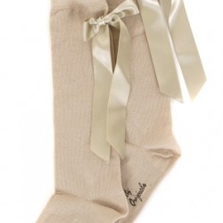 Pretty Originals Sand Ribbon Knee High Socks Pretty Originals Sand Ribbon Knee High Socks