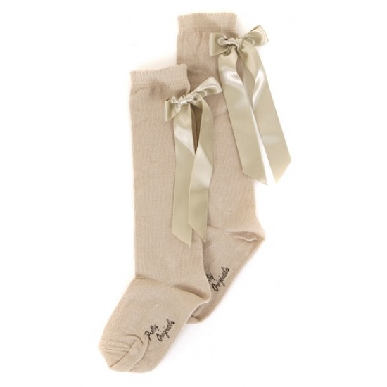 Pretty Originals Sand Ribbon Knee High Socks