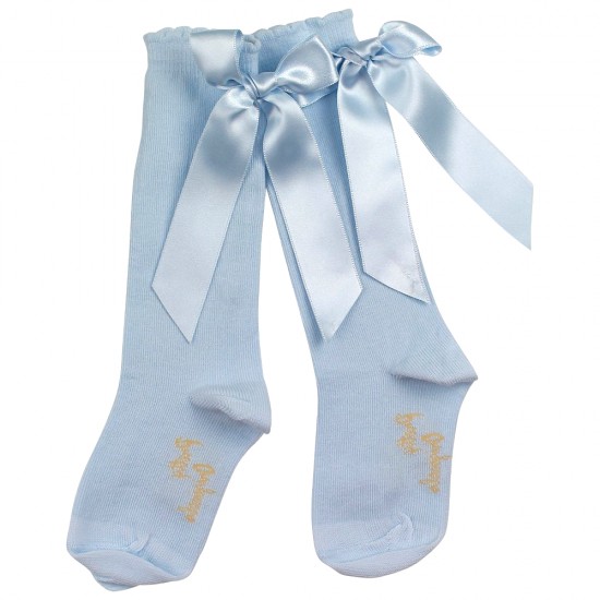 Pretty Originals Blue Ribbon Knee High Socks SC40301E